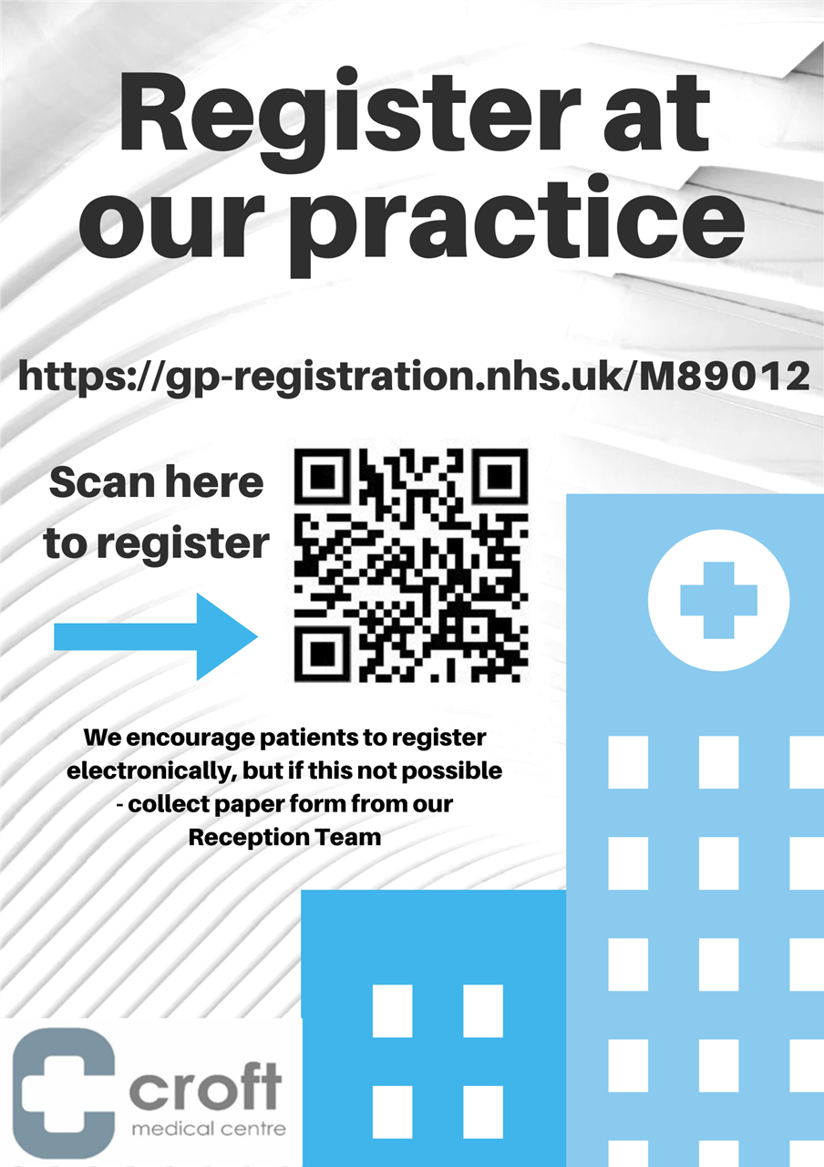 Register with Croft Medical Centre